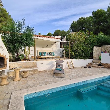 Private Villa Mit Eigenem Pool Unter Palmen Cala Llena Εξωτερικό φωτογραφία