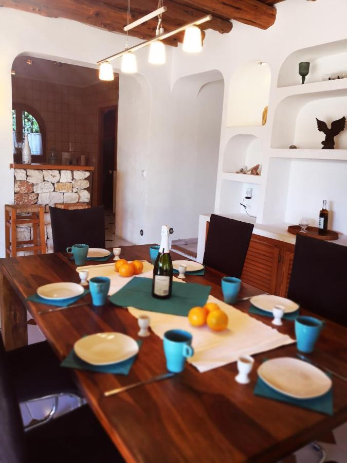 Private Villa Mit Eigenem Pool Unter Palmen Cala Llena Εξωτερικό φωτογραφία
