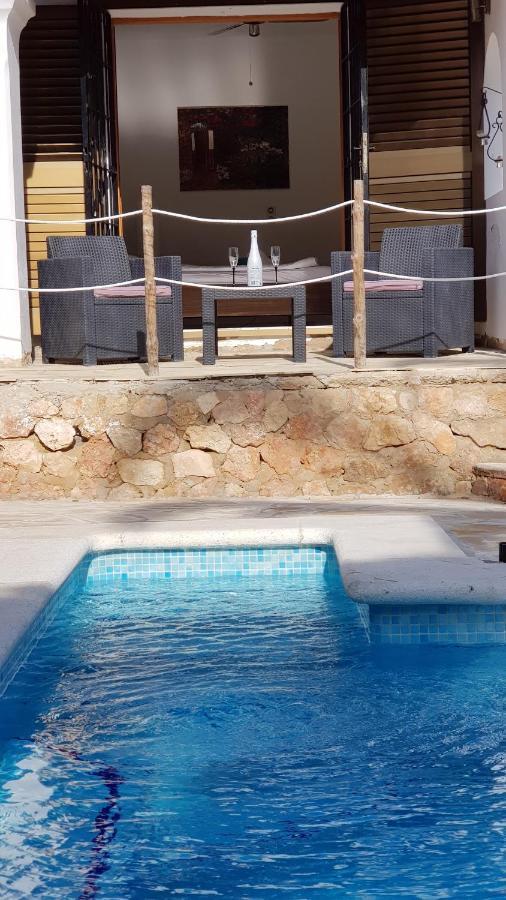 Private Villa Mit Eigenem Pool Unter Palmen Cala Llena Εξωτερικό φωτογραφία