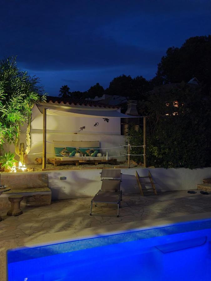 Private Villa Mit Eigenem Pool Unter Palmen Cala Llena Εξωτερικό φωτογραφία